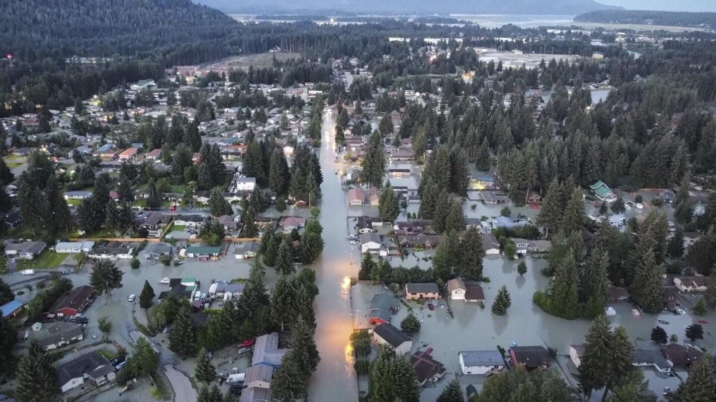 Record Flooding Damages Homes in Juneau, Alaska