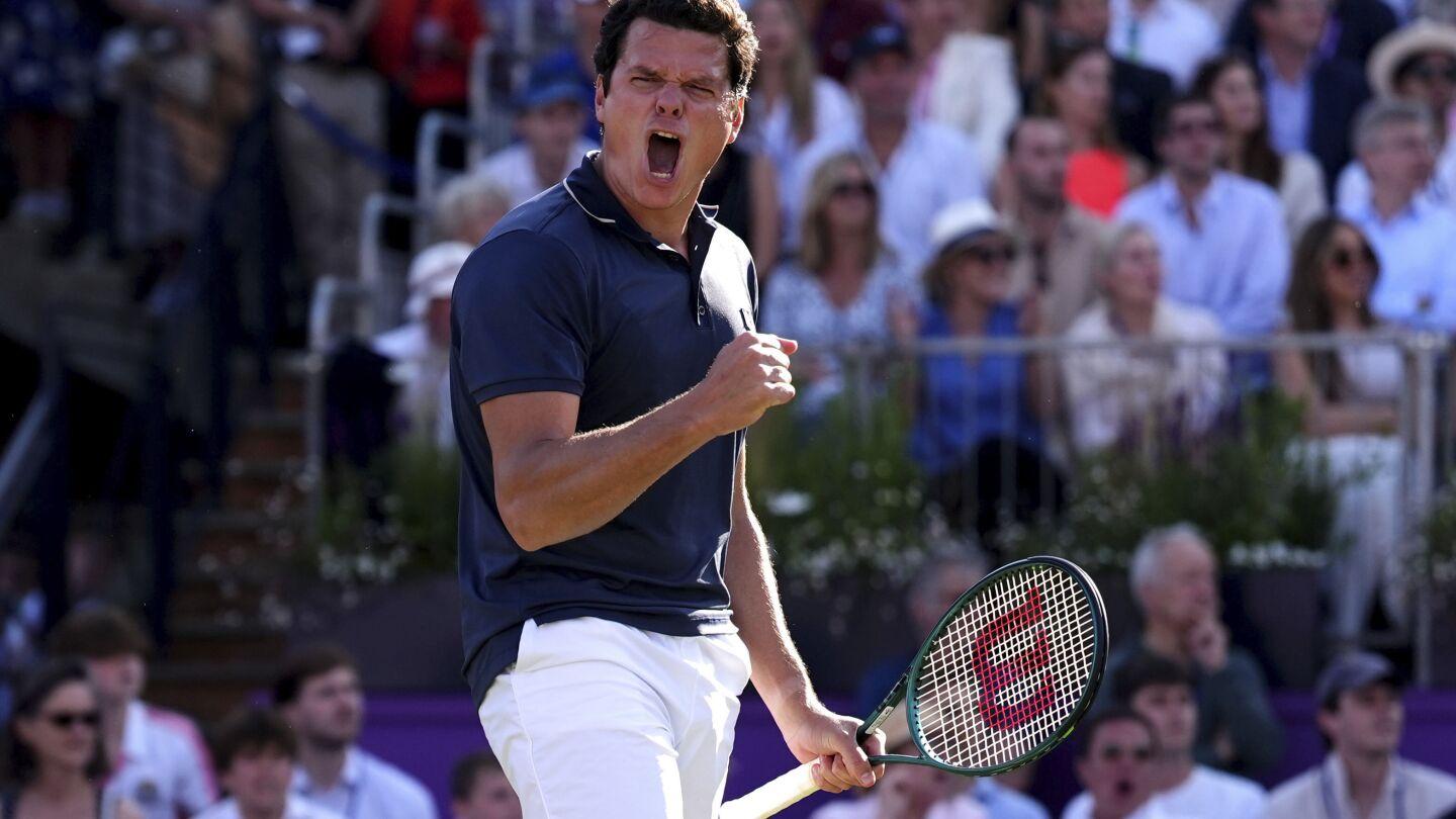 Milos Raonic Sets ATP Record for Aces