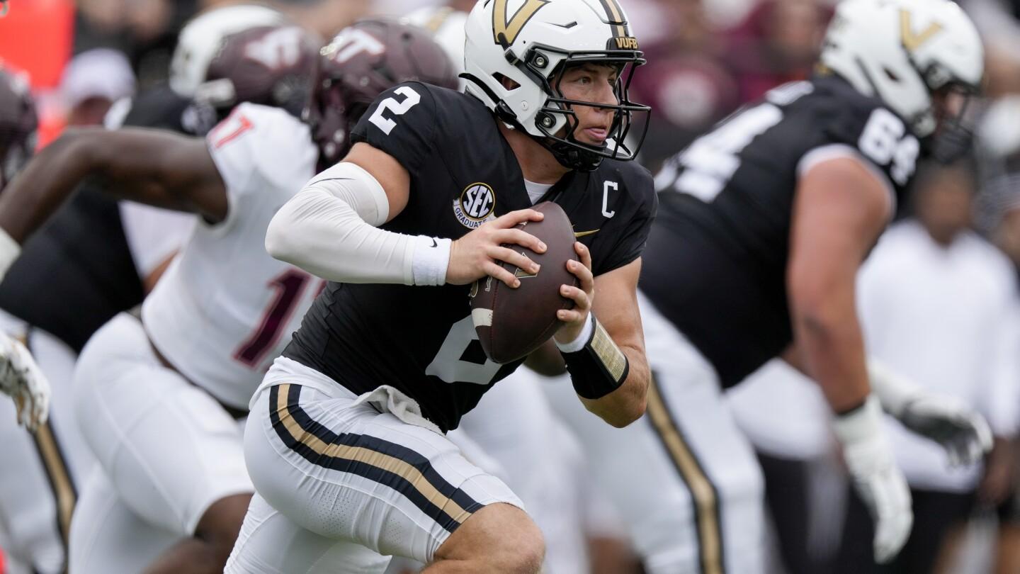 Vanderbilt Football Upsets Virginia Tech 34-27