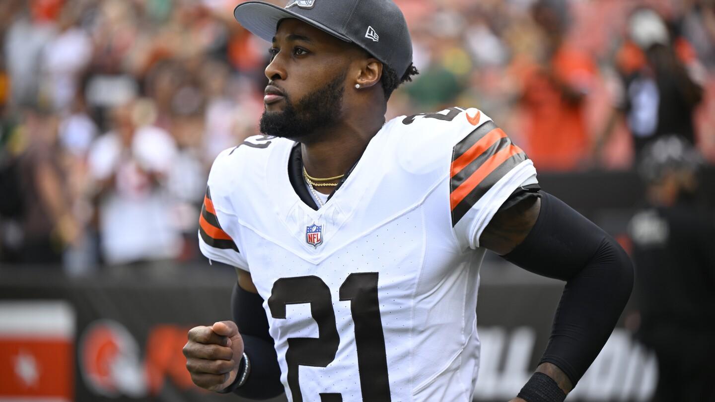 Denzel Ward Returns to Browns Practice