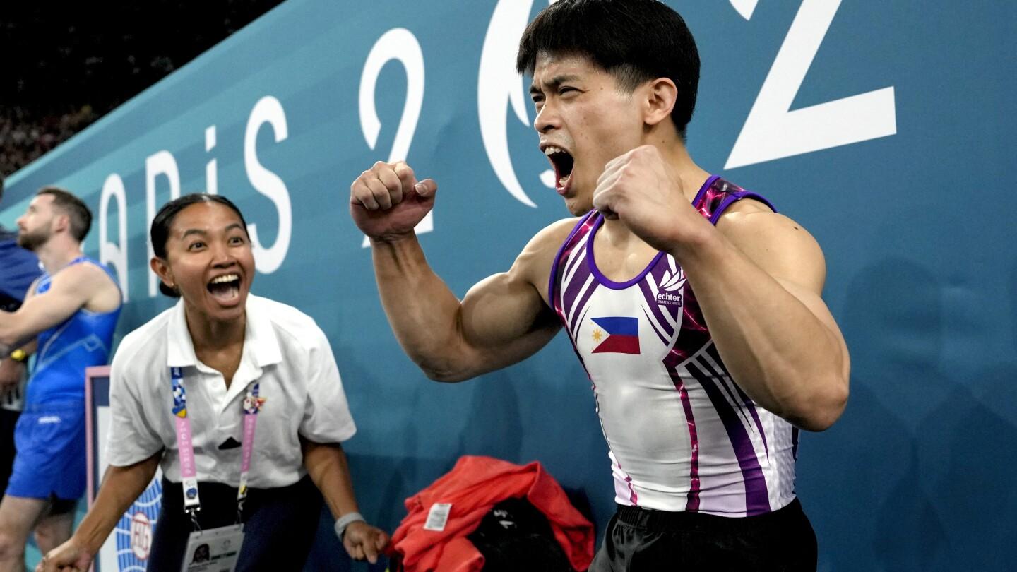 Carlos Yulo wins gold