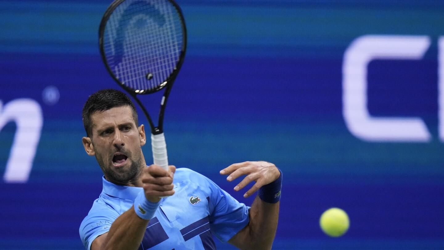 Novak Djokovic Advances After Djere Retirement