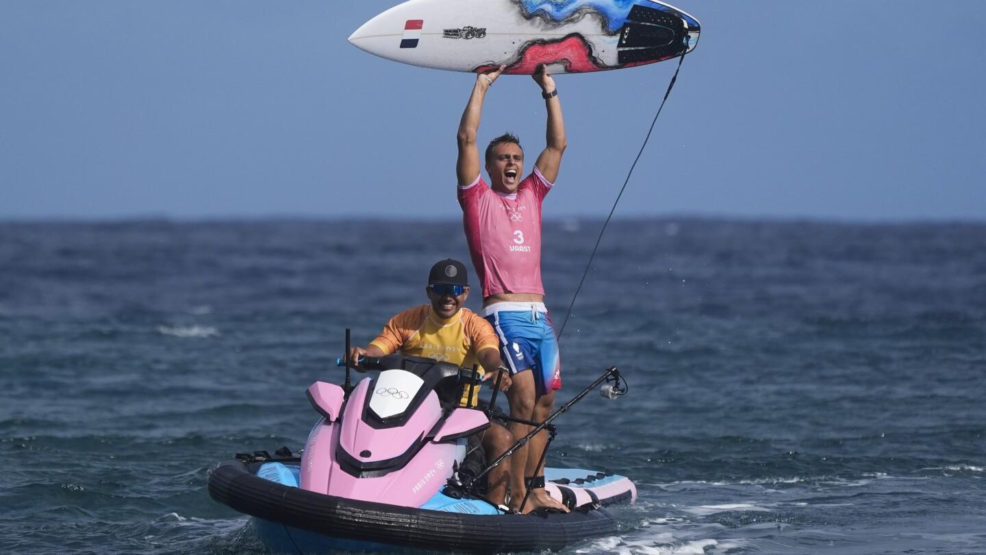 Kauli Vaast Wins Olympic Gold in Surfing