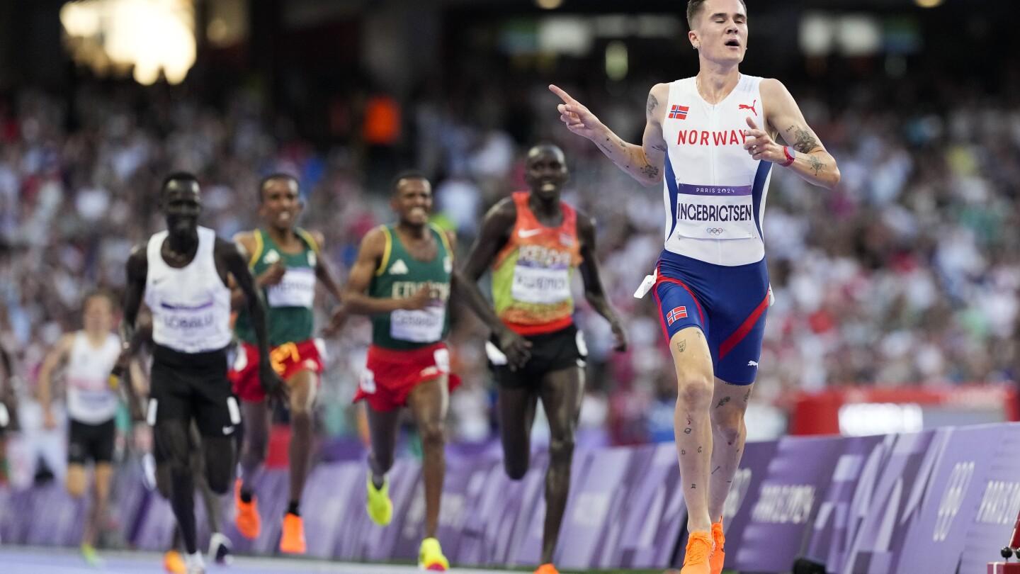 Jakob Ingebrigtsen Wins Olympic 5,000m Gold