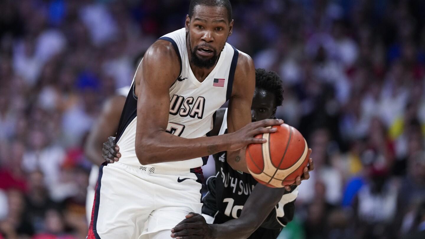 Kevin Durant Breaks Olympic Scoring Record