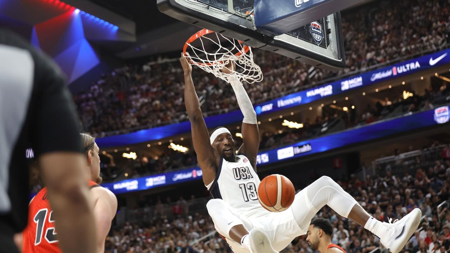 USA Beats Canada 86-72 in Exhibition Game