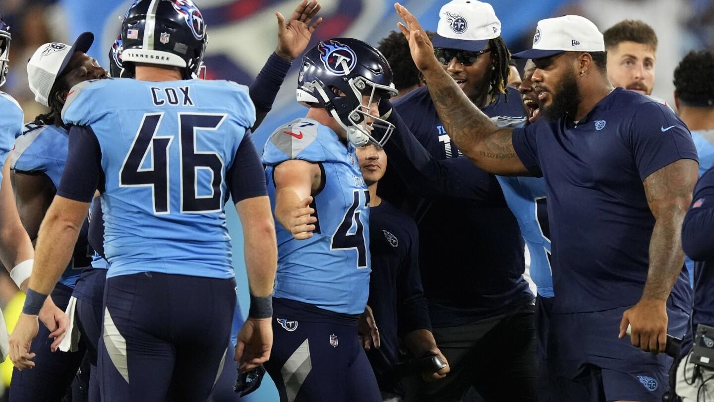 Titans Top Seahawks 16-15 in Preseason