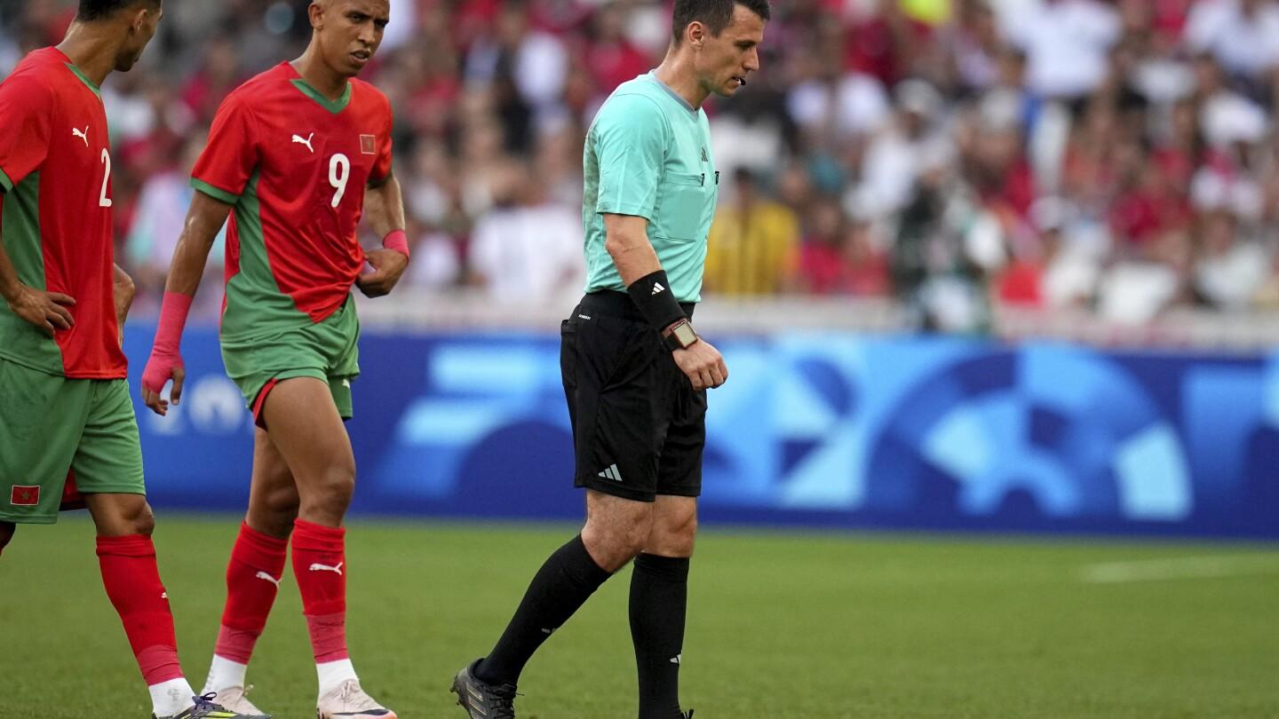 Referee Injured in Spain-Morocco Olympic Semi-Final