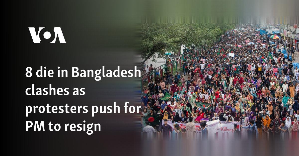 8 killed in Bangladesh