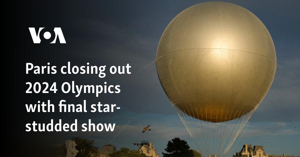 Paris Olympics Closing Ceremony Highlights Stars