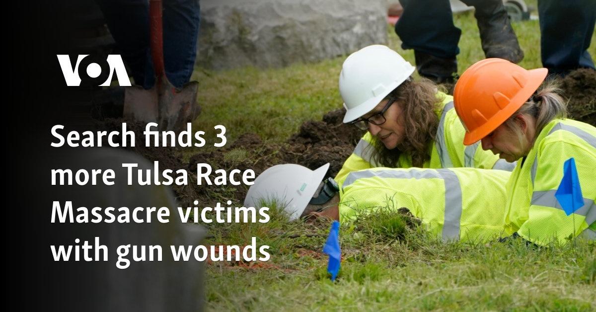 Three More Remains Found from 1921 Tulsa Massacre