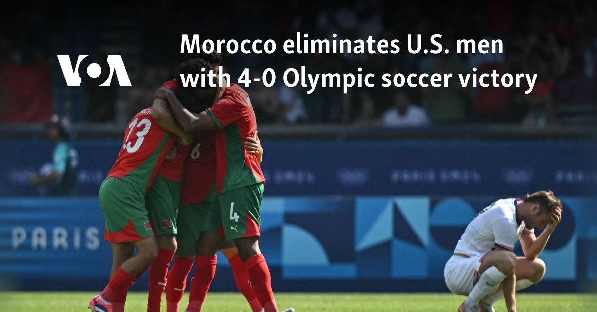 Morocco Beats USA 4-0 in Olympic Quarterfinals