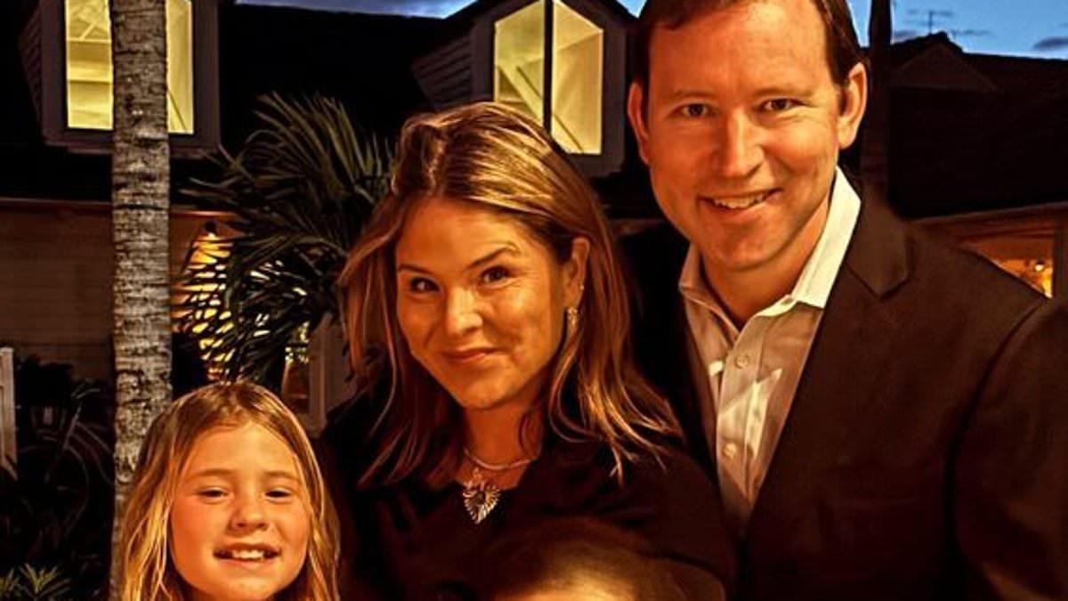 Jenna Bush Hager's Daughter Reacts to New Year's Kiss