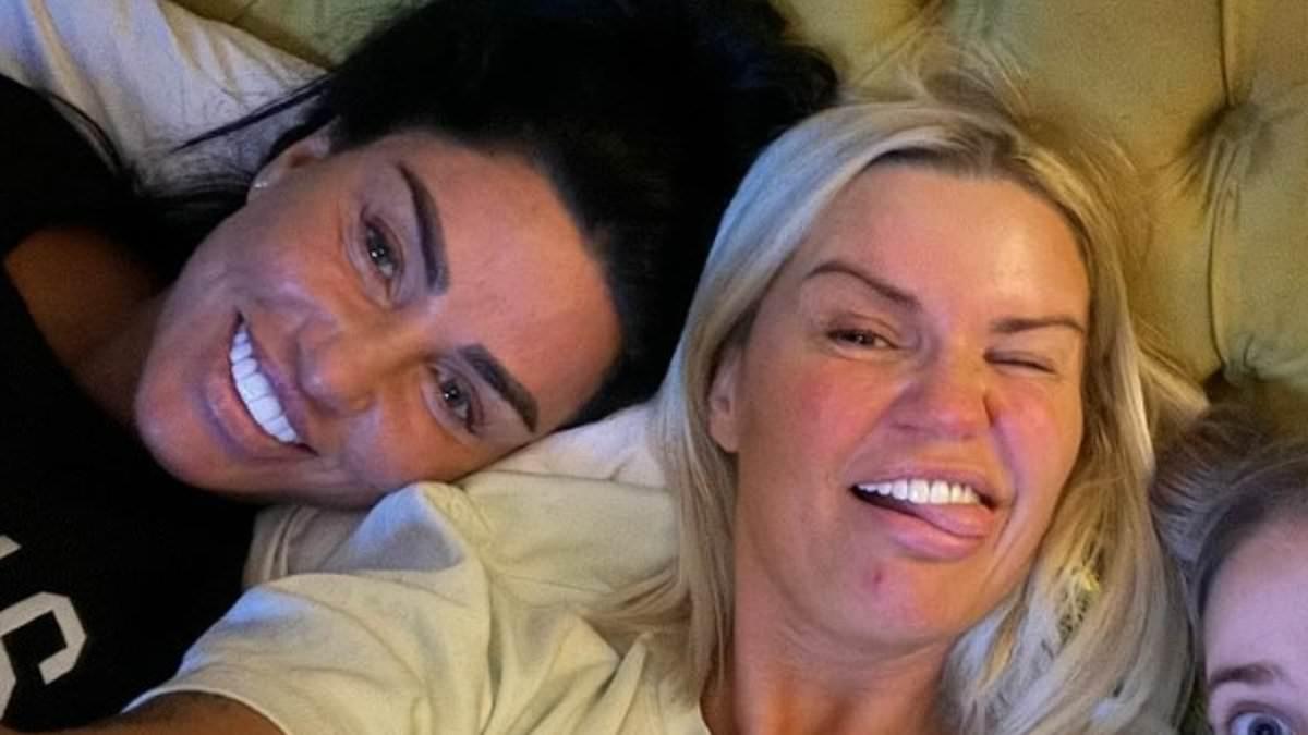 Katie Price Celebrates New Year Single with Kerry Katona