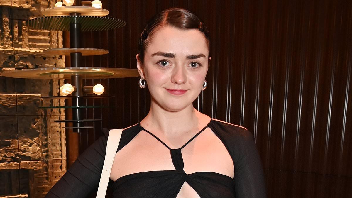 Maisie Williams Makes Fashion Statement at Vanity Fair Pre-BAFTAs Party