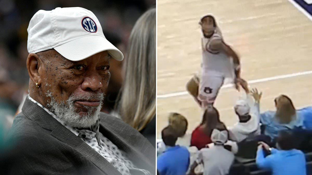 Morgan Freeman Incident at College Basketball Game