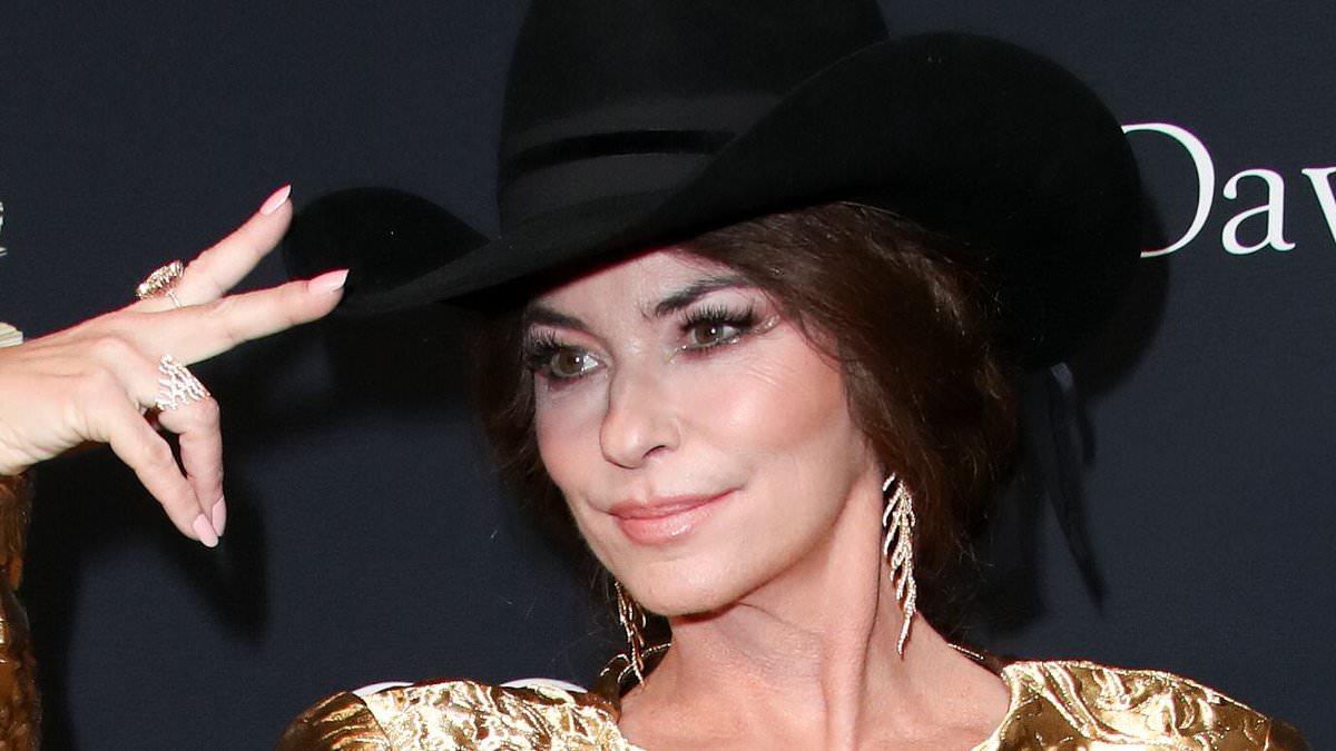 Shania Twain Attends Pre-Grammys Party in LA