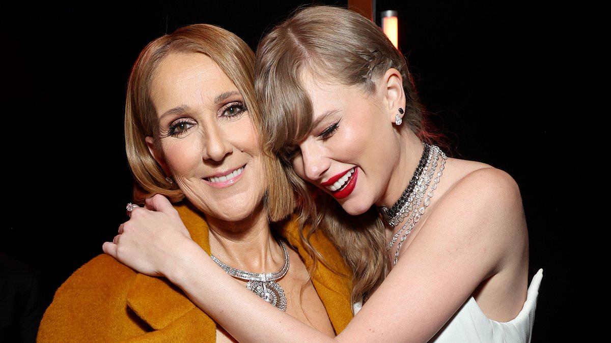 Taylor Swift Reconciles with Celine Dion at Grammys