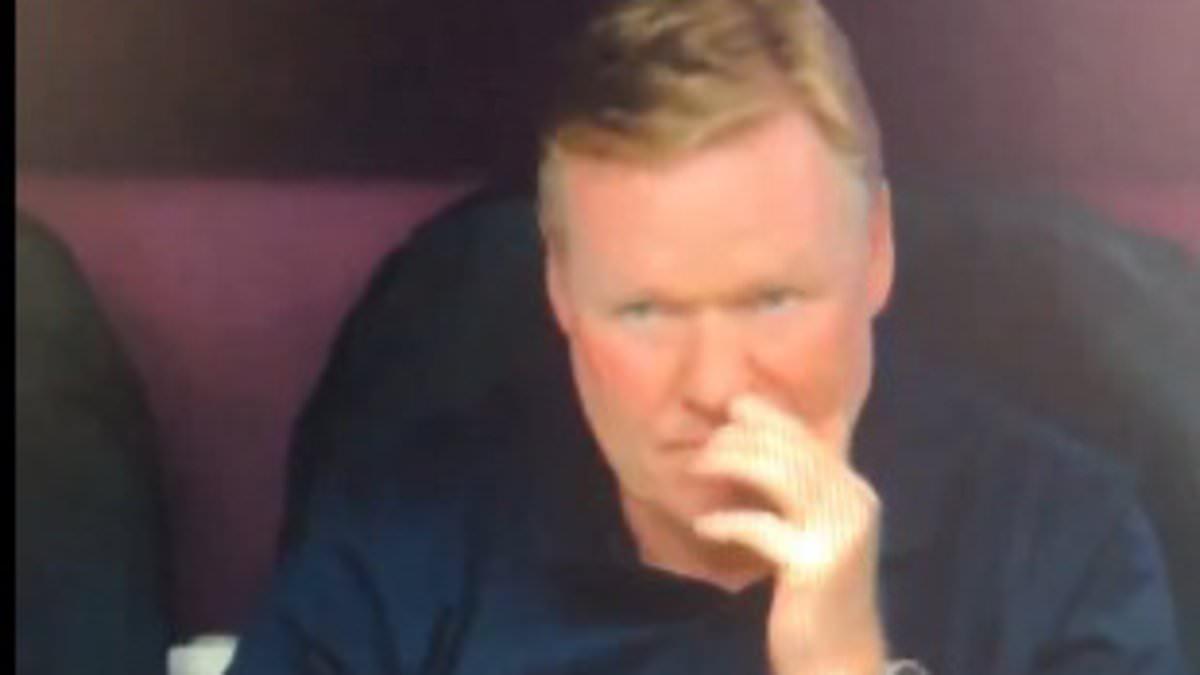 Ronald Koeman Caught Picking Nose During Euro 2024 Opener Against Poland