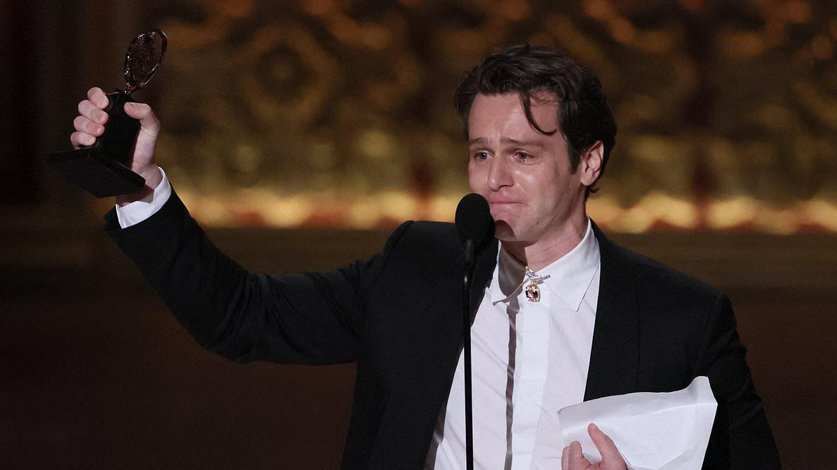 Jonathan Groff Wins First Tony Award for Merrily We Roll Along