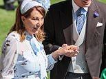 Prince William Celebrates Birthday and Assists Carole Middleton at Royal Ascot