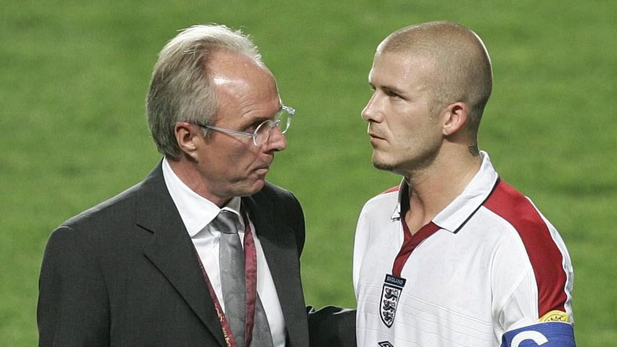 David Beckham Visits Sven Goran Eriksson's Farm