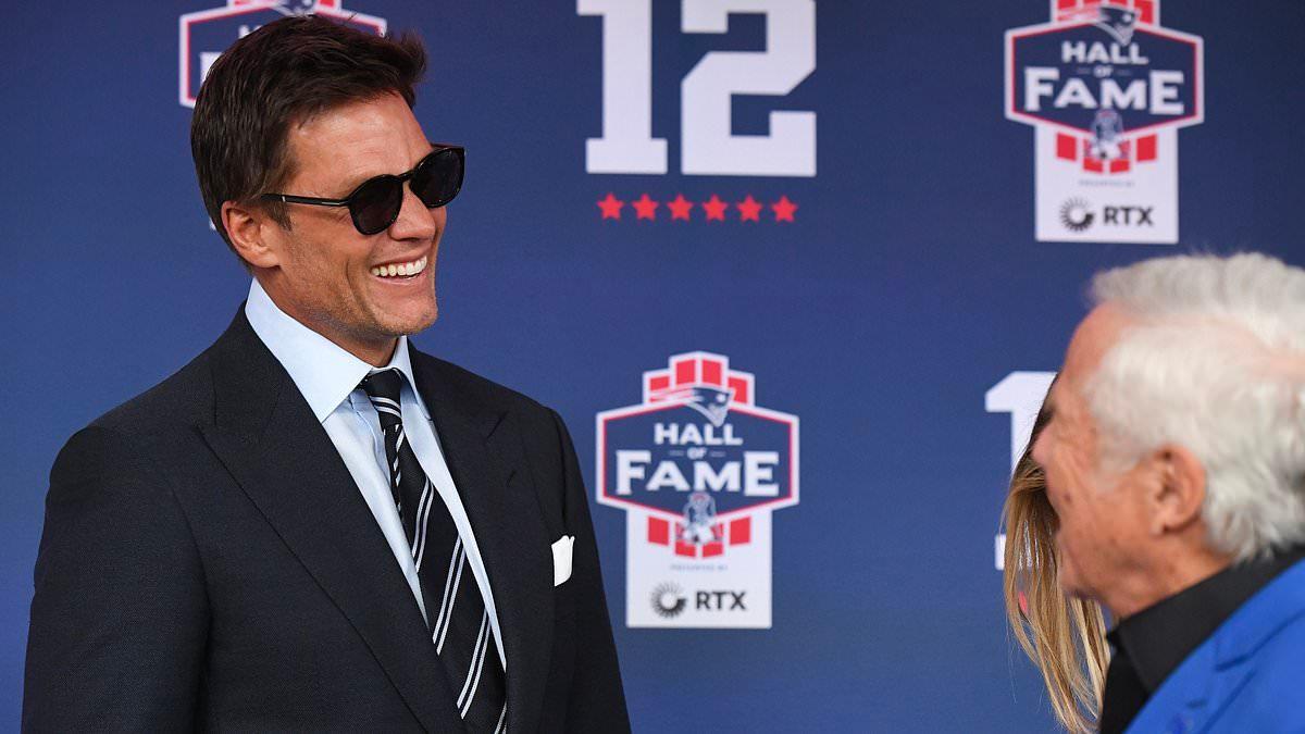 Tom Brady Inducted into Patriots Hall of Fame