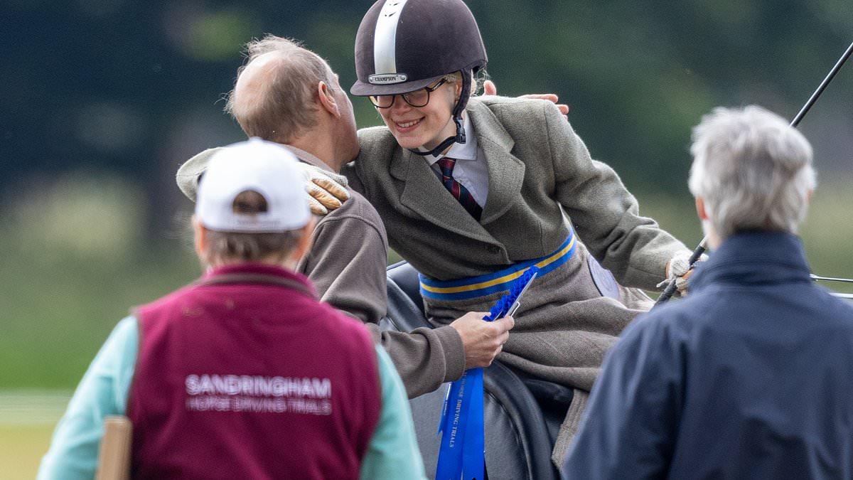 Lady Louise Windsor Competes in Horse Driving Trials