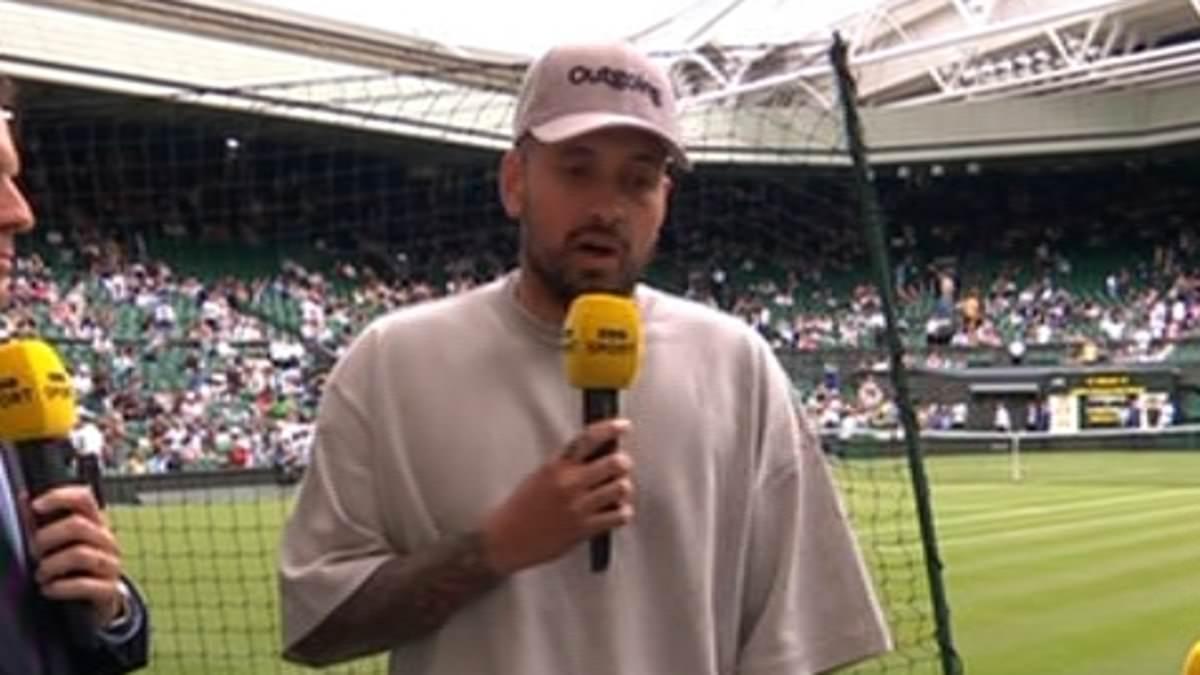 BBC defends hiring Nick Kyrgios as Wimbledon pundit