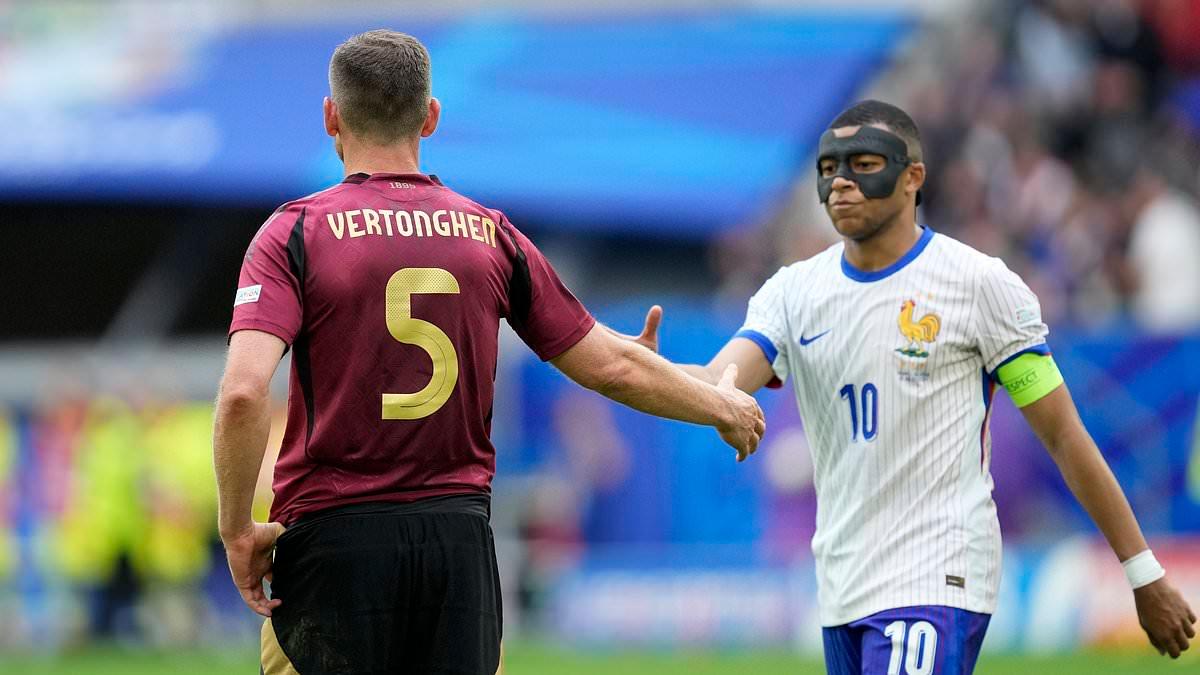 Mbappe Celebrates Own Goal, France Advances in Euro 2024