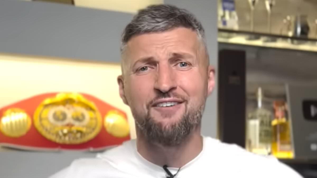 Carl Froch Calls Out Anthony Joshua in Feud