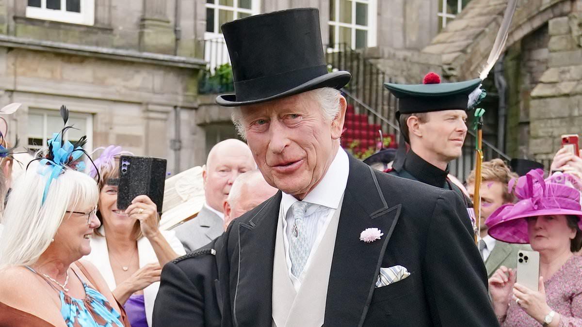 Royal Family Wears Blue at Scottish Garden Party