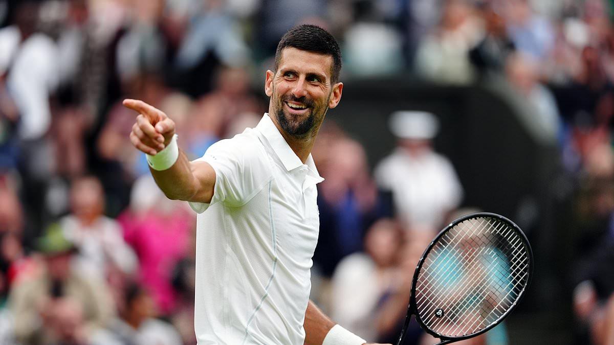 Novak Djokovic Dominates First Round at Wimbledon