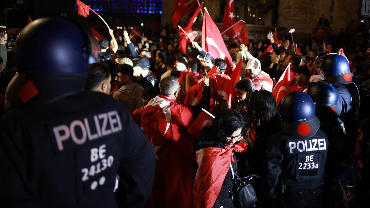 Turkey Fans Celebrate EURO 2024 Quarter-Final Qualification