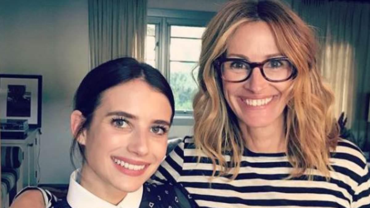 Emma Roberts Finds Comfort Watching Aunt Julia's Films