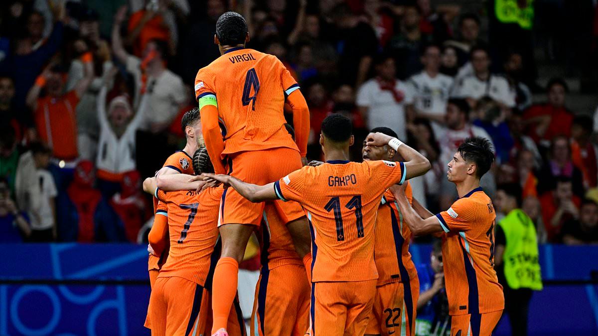 Netherlands Defeats Turkey 2-1 in Euro 2024 Quarterfinals