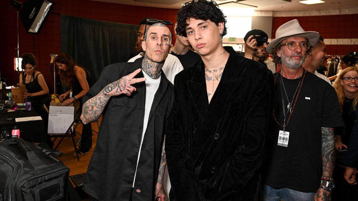 Travis Barker's Son Joins Blink-182 Tour