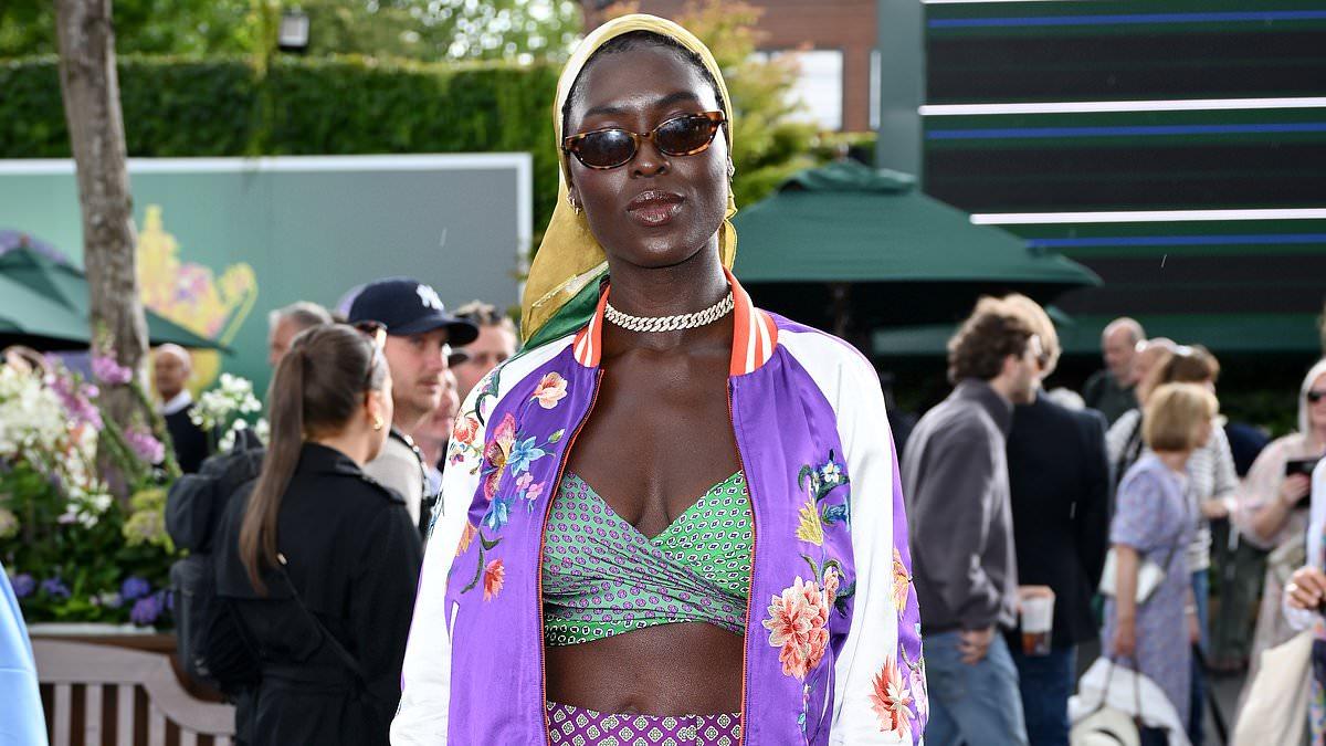 Stars Shine in Stylish Outfits at Wimbledon