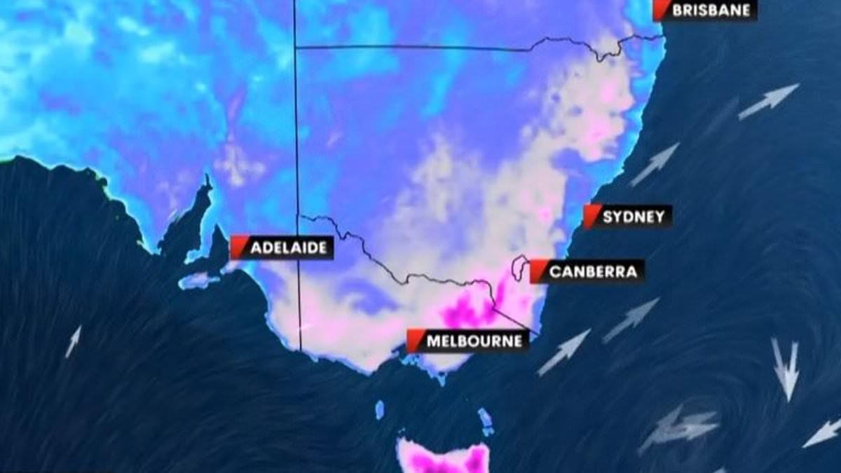 Polar blast in Australia