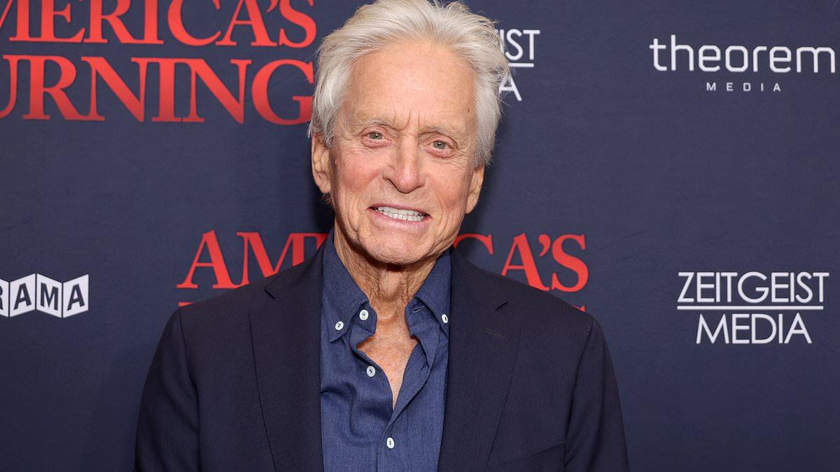 Michael Douglas Expresses Concerns Over Biden's Health