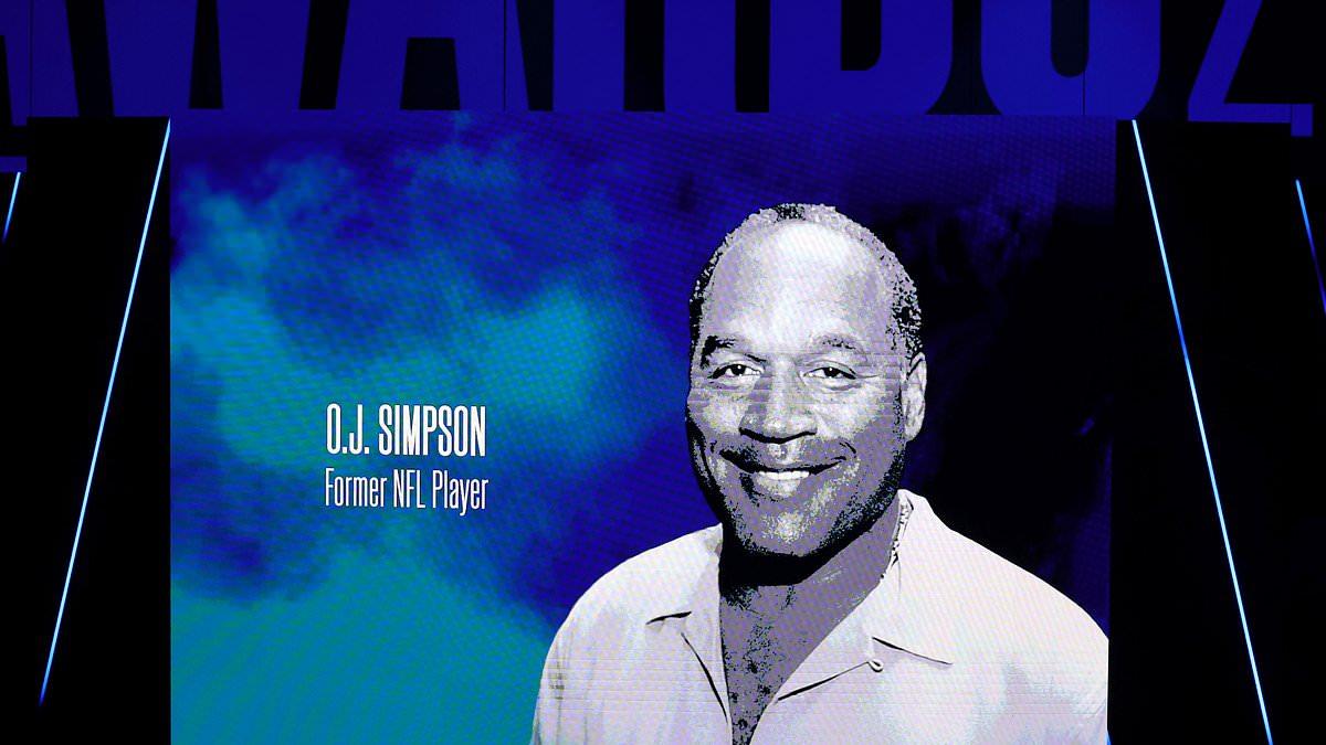 O.J. Simpson Excluded from 2024 ESPYs Tribute