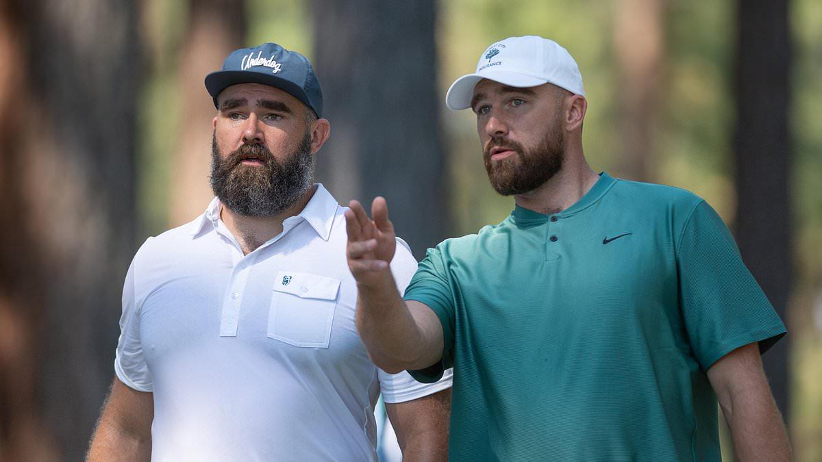 Kelce Brothers Enjoy Golf Fun at Celebrity Championship