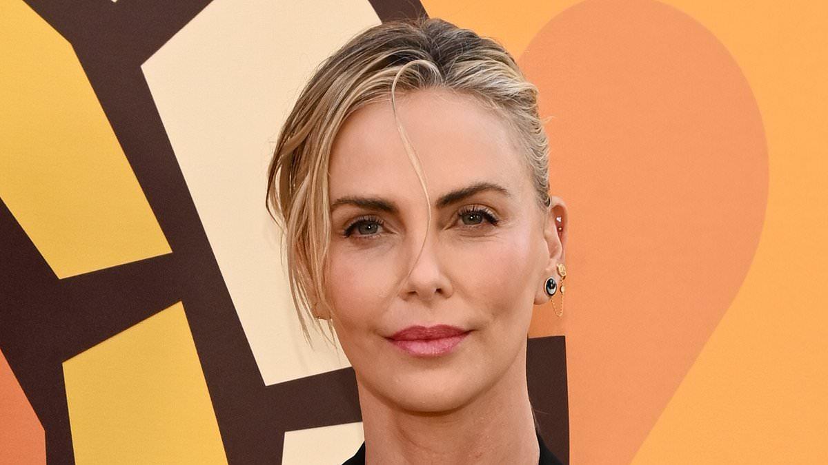 Charlize Theron Hosts Africa Outreach Project Block Party