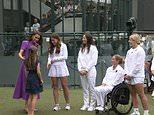 Celebrities Attend Wimbledon, Reunite After Years