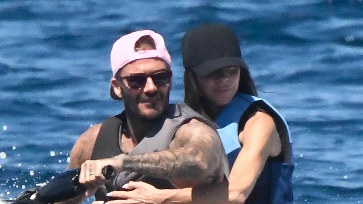 David Beckham Celebrates Daughter's 13th Birthday in Sardinia