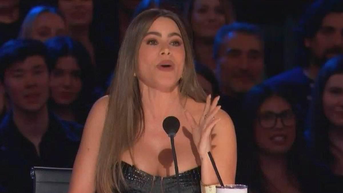 Sofia Vergara Awards Golden Buzzer to Japanese Comedy Act