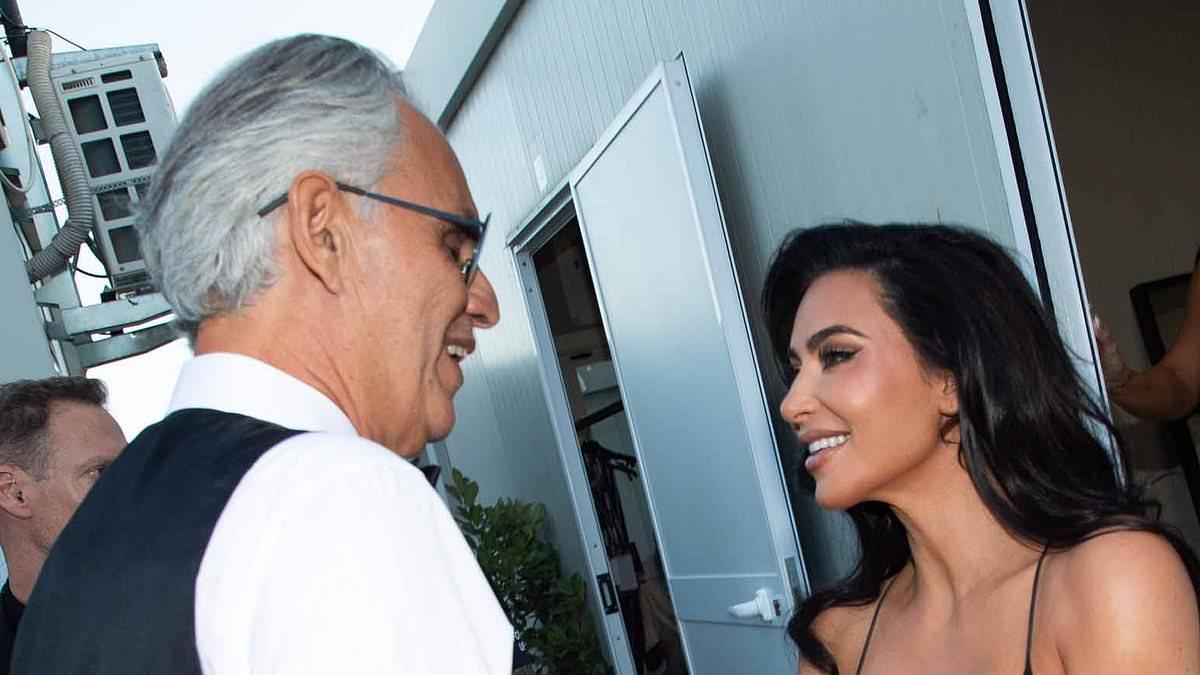 Kim Kardashian, Andrea Bocelli Reenact Wedding Feud