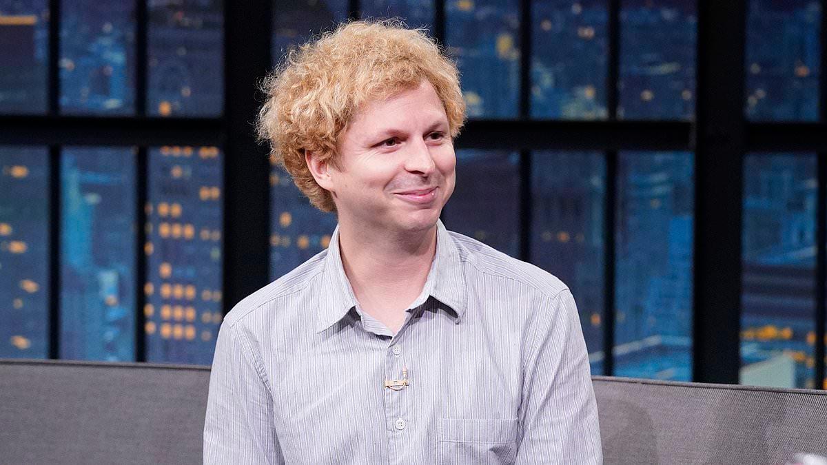 Actor Michael Cera Jokes About Blonde Hair