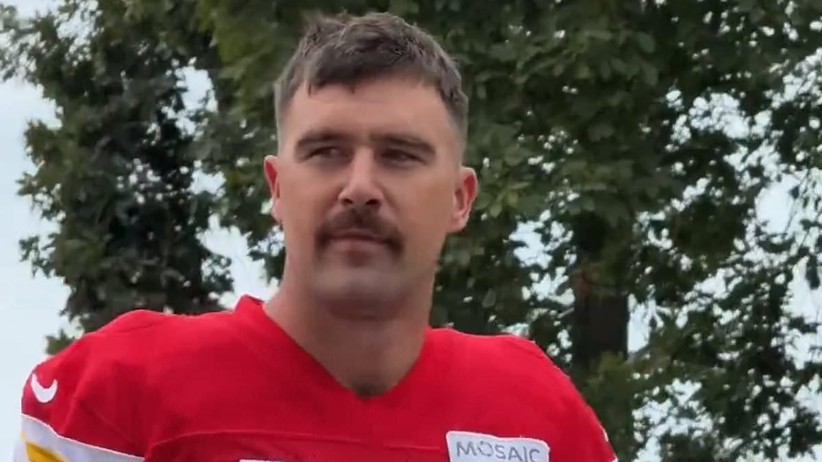 Travis Kelce Returns with Iconic Mustache