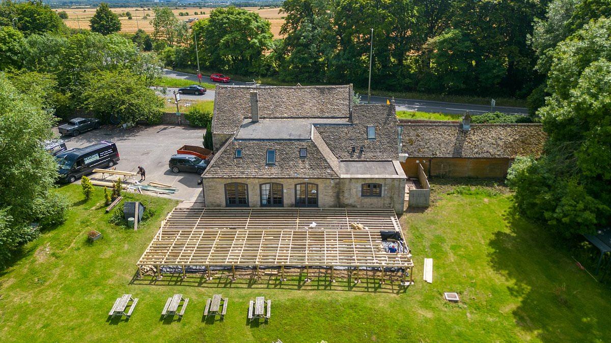 Restoration Work Underway at Historic Blackpool Inn